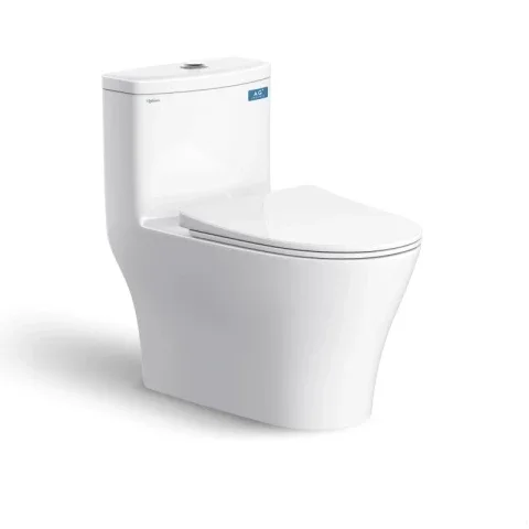 Bồn cầu 1 khối Prime Model DC-021 nắp êm men Aqua Ceramic